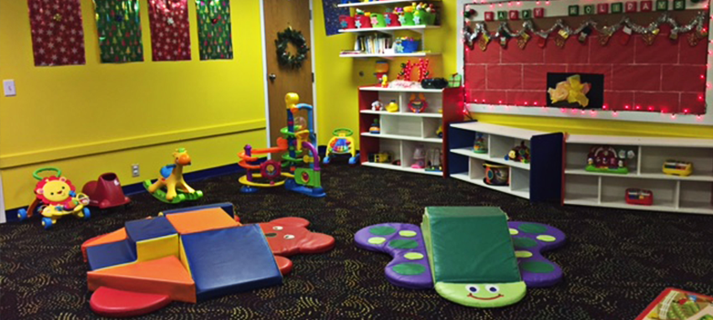 Toddler classroom at Blondo Childcare and Preschool